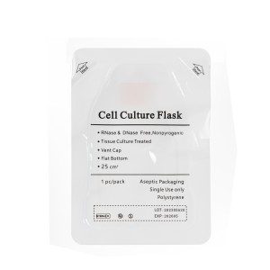 TC-Treated Cell Culture Flasks, Vent Cap, 25cm2 (100pcs, Individually wrapped)