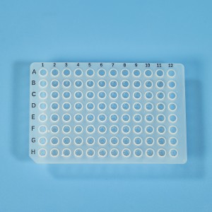 Sterile 96-Well PCR Plates, 0.20mL (50 pcs, Transparent, Non-skirted)